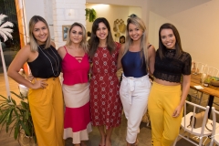 Lívia Studart, Karine Amaral, Sabrina Oliveira e Bruna Borges
