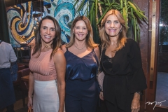 Carla Bayde, Fernanda Mattoso e Jaqueline Barbosa