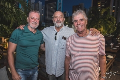 Ronaldo Porto, Jorge Fiúza e Hélio Bandeira