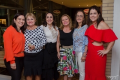 Lia Freire, Vera Costa, Denise Sanford, Inês Cals, Candida Figueiredo e Flávia Castelo