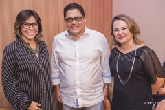 Roberta Cavalcante, Herbert Velho e Kelly Whitehurst