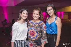 Valencia Martins, Rayssa Thomaz e Andressa Liberato
