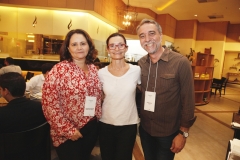 Hermanice Nogueira, Louise Benevides e Mauro Costa