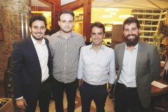 Luiz Studart Júnior, Rafael Lobo, Ari de Sá Cavalcante Neto e Pedro Neto