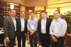 Roberto Nogueira, Manoel Lima, Bergson Pereira, Rodrigo Maluf e Guilherme Sampaio