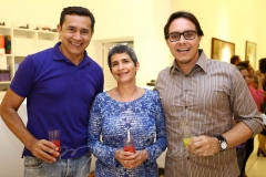 Andrade Mendonça , Cintia Carvalho e Francisco Campelo