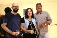 Davi Farias, Luciana Eloy e Luiz Duarte