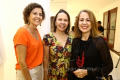 Lidice Almeida, Rita Estela e Tereza Távora