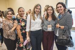 Keila Sousa, Ana Geise Gomes, Kamila Macedo, Lourdes Rodrigues e Camila Machado