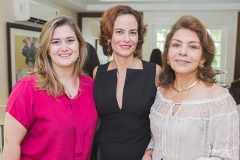 Beatriz Brasil, Jussara Regás e Maria Nelma Valente