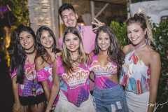Andressa Marques, Joana Quinto, Rebeca Borges, Kaliel Pinheiro, Aline Venuto e Danielle Taumaturgo