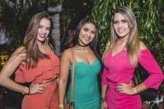 Leticia Aragão, Priscila Oliveira e Gabriele Rebolças
