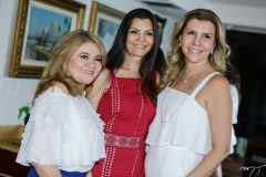 Nekita Romcy, Liliana Farias e Georgia Sabóia