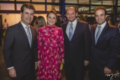 Duda Brígido, Patrícia Macedo, Otilio Ferreira e Drauzio Barros Leal