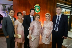 Herbert e Gisela Vieira, Ivens Dias Neto, Graça da Escóssia e Geraldo Luciano