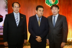 João Milton, Carlos Felipe e Edgar Gadelha