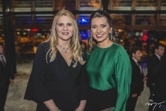 Morgana Dias Branco e Márcia Travessoni