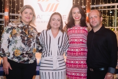 Vanessa Estevão, Andréa Coelho, Patrícia Minerva e Magno Menezes