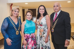 Priscila Cavalcanti, Regina Pinho, Ana Cláudia Martins e Epitácio Vasconcelos