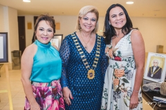 Regina Pinho, Priscila Cavalcanti e Ana Cláudia Martins