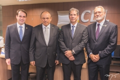 Salmito Filho, Honório Pinheiro, Severino Ramalho Neto e Deodato Ramalho