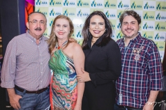Bosco e Hortência Rios, Andréa e Bosco Rios Filho