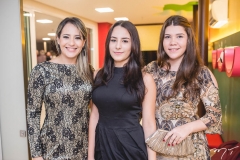 Carla Rodrigues, Lara Meireles e Vitória Alencar
