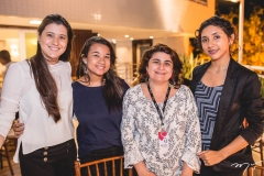 Priscila Dantas, Brenda Ribeiro, Candida Carneiro e Safira Nunes