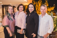 Vania Franck, Nara Amaral, Andréa Rios e Marcos Pardana