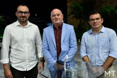 Carlos Alberto, Ricardo Araújo e Daniel Fernandes
