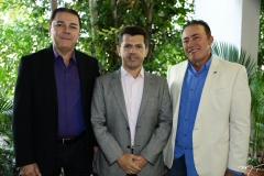 Eliseu Barros, Erick Vasconcelos e Darlan Leite