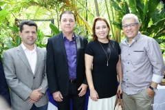 Erick Vasconcelos, Eliseu Barros, Alana Aguiar e Paulo César Norões