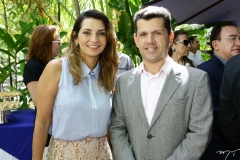 Márcia Travessoni e Erick Vasconcelos
