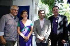 Paulo César Norões, Fátima Veras, Erick Vasconcelos e Eliseu Barros