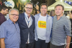 Francisco Filgueiras, Maia Junior, Luiz Gastão Bittencourt e Maurício Filizola