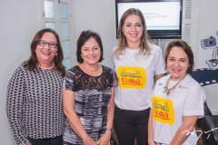 Márcia Machado, Ana Maria Studart, Onélia Leite e Regina Leitão