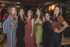 Bia Porto, Luiza Cheeffer, Ana Beatriz, Anik Mourão, Paula Aragão e Juliana Alexandre