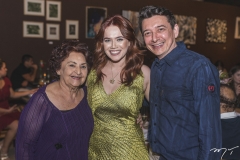 Elisa, Anik e Racine Mourão