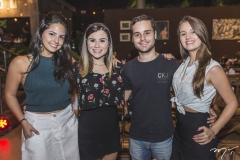 Isabela Colares, Carol Portugal, Rafael Caminha e Carolina Pirma