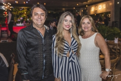 Tarcísio, Bia e Tereza Porto