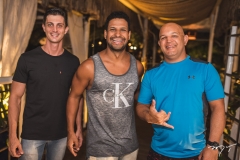 Jonatas Dresch, Sandro Galvão e Rogério Trindade