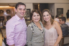 Leandro Dias, Neide Barbosa e Ana carolina Dias