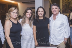 Lucia Silveira, Raysa Laureano, Lena Laureano e Agenor Laureano