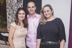 Luciana Cidrão, Juliano Lopes e Elisandra Laiferne