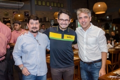 Marcelo Luz, Bruno Brandão e Marcos Braga