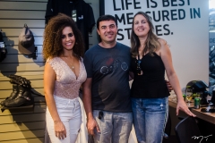 Carolina Camacho, Fábio e Milena Teixeira