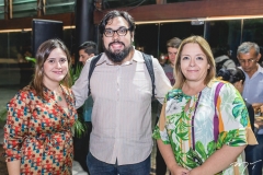 Gisele Dultra, Bruno Bacs e Ana Cris Cavalcante