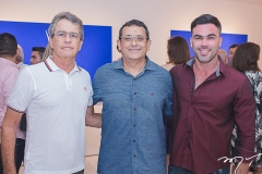 César Fiuza, José Guedes e César Fiuza Filho