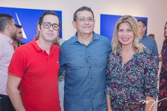 Jeff Peixoto, José Guedes e Adriane Fabrício