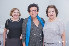 Marise Rolim, Cida Fonseca e Edyr Rolim